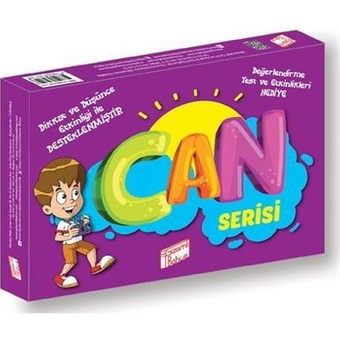 Gizemli Bahçe Yayınları Can Serisi Seti 7+ Yaş Kitabı ve Fiyatı