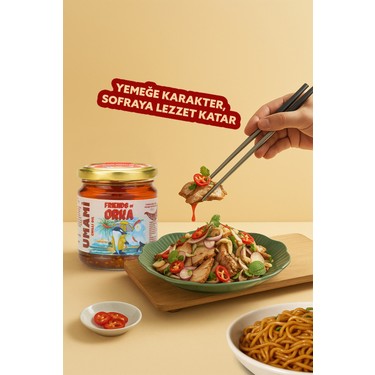 Friends of Orka Umami Acılı Tanecikli Yağ – 190gr (Chili Oil Fiyatı