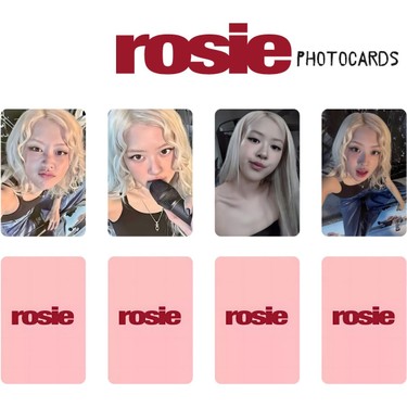 Blackpınk Rose '' Rosie '' Pob 3 Photocards Set Fiyatı