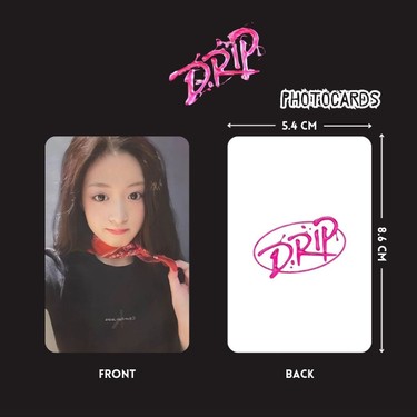 Babymonster Ahyeon '' Drip '' Photocards Set Fiyatı