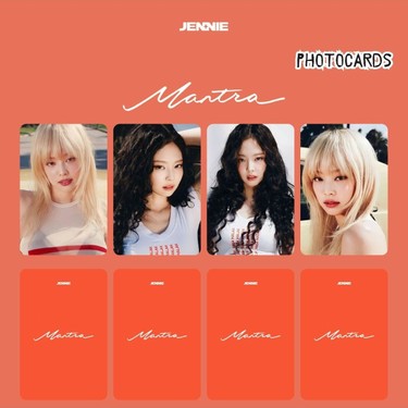 Blackpınk Jennie '' Mantra '' Photocards Set Fiyatı