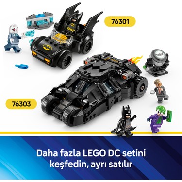 LEGO® DC Batman™ Batman™ Tumbler, Two-Face™ ve Joker™'e Fiyatı