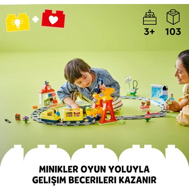 LEGO® DUPLO® Büyük İnteraktif Mahalle Treni 10428 - 3 Yaş & Fiyatı