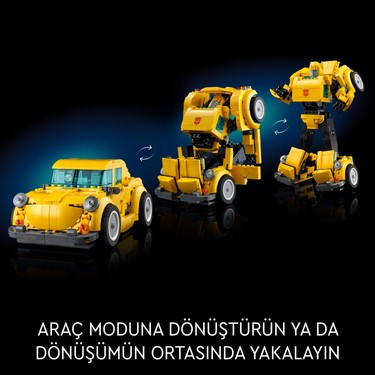 WORKER BEE & BUMBLEBEE セット LEGO® Icons Bumblebee 10338 - Yetişkinler için Koleksiyonluk Fiyatı