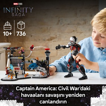 LEGO ® ǀ Marvel Kaptan Amerika: Kahramanların Savaşı Aksiyon Fiyatı