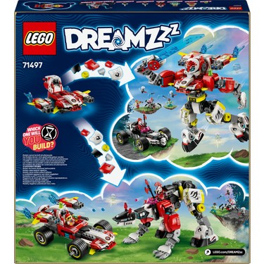 LEGO® DREAMZzz™ Cooper'ın Kaplan Robotu ve Zero'nun Hot Rod Fiyatı