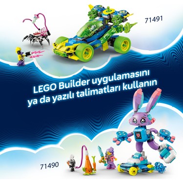 LEGO® DREAMZzz™ Cooper'ın Kaplan Robotu ve Zero'nun Hot Rod Fiyatı