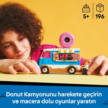 LEGO® City Donut Kamyonu 60452 - 5 Yaş & Üzeri Çocuklar için Fiyatı