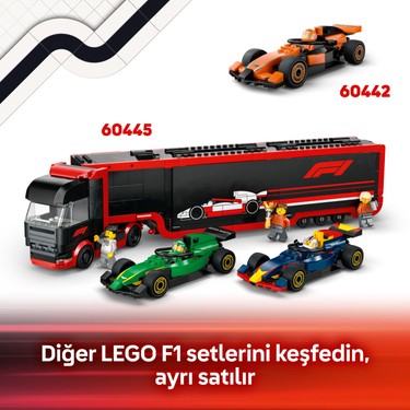 LEGO® City F1® Garajı ve Mercedes-AMG ve Alpine Arabaları Fiyatı