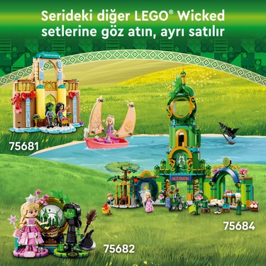 LEGO® Wicked Glinda ve Elphaba'nın Yurdu 75683 - 8 Yaş & Fiyatı