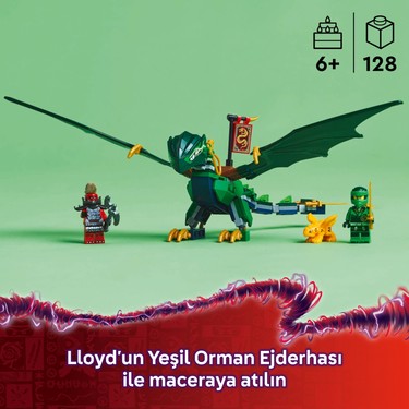 LEGO® NINJAGO® Lloyd'un Yeşil Orman Ejderhası 71829 - 6 Yaş Fiyatı