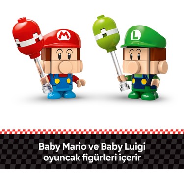 LEGO® Super Mario™ Mario Kart™ – Baby Mario ile Baby Luigi Fiyatı