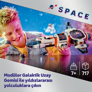 City Modüler Galaktik Uzay Gemisi 60446 - 7+ Yaş Çocuklar Fiyatı