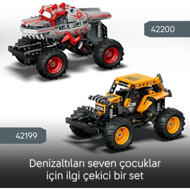 LEGO Technic Monster Jam ThunderROARu Çek-Bırak 42200 – 7 Fiyatı