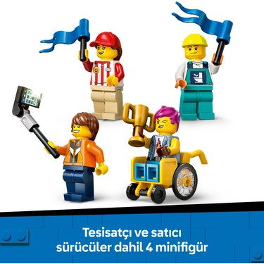 LEGO® City Yarış Arabası Rampa Parçası 60460 - 436 Parça Fiyatı