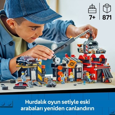 LEGO® City Hurdalık ve Arabalar 60472 - 7 Yaş & Üzeri Fiyatı