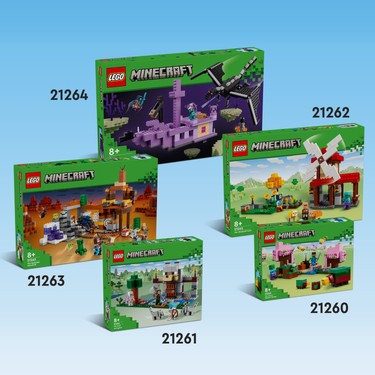 玩具 LEGO Minecraft Korsan Gemisi Yolculuğu 21259 – 8 Yaş ve Üzeri