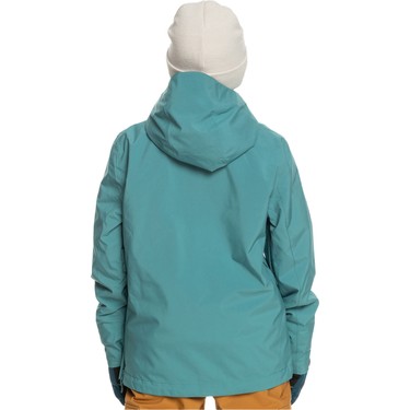 Quiksilver Steeze Youth Unisex Çocuk Mavi Snowboard Ceketi Fiyatı