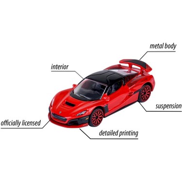 Majorette Rimac Nevera Edition Silver Fiyatı - Taksit Seçenekleri