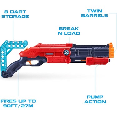 X-Shot Excel Vigilante 24 Mermili Sünger Dart Atan Silah 55 Fiyatı