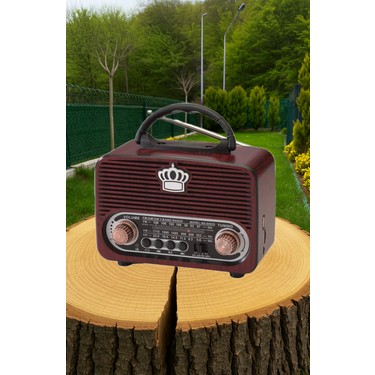 Nns 8092 Nostalji Radyo Retro Wireless Bluetooth Hoparlör Fiyatı