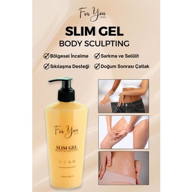 For You Slim 250 ml Vücut Jeli - Sıkılaştırıcı, Bölgesel Fiyatı