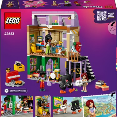 LEGO ® Friends Müzik Mağazası ve Daire 42653 - 7 Yaş ve Fiyatı