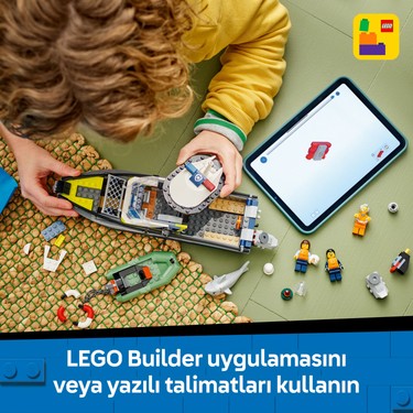 LEGO® City Polis Teknesi Takibi 60456 - 6 Yaş ve Üzeri Fiyatı