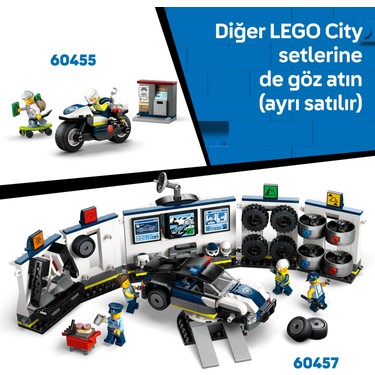 LEGO® City Polis Teknesi Takibi 60456 - 6 Yaş ve Üzeri Fiyatı