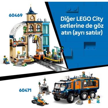 LEGO® City Kaşiflerin Kuzey Kutbu Ekspres Treni 60470 - 7 Fiyatı