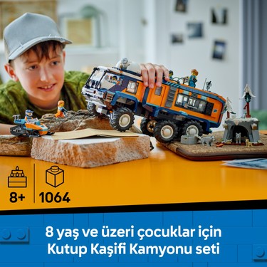 LEGO® City Kutup Kaşifi Laboratuvar Kamyonu 60471 - 8 Yaş ve Fiyatı