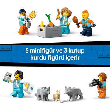 LEGO® City Kutup Kaşifi Laboratuvar Kamyonu 60471 - 8 Yaş ve Fiyatı