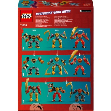 LEGO ® NINJAGO® Arin'in Spinjitzu Savaş Robotu 71839 - 7+ Fiyatı