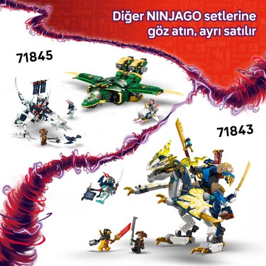 LEGO ® NINJAGO® Ninja Savaş Aracı 71844 - 8 Yaş ve Üzeri Fiyatı