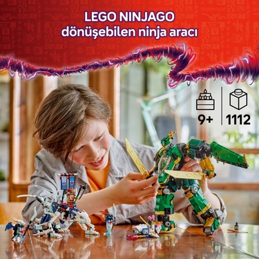 LEGO® NINJAGO® Lloyd'un Jet Robotu 71845 - 9+ Çocuklar için Fiyatı