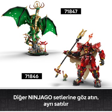 LEGO ® NINJAGO® Muhafız Ejderha 71847 - 14 Yaş ve Üzeri için Fiyatı