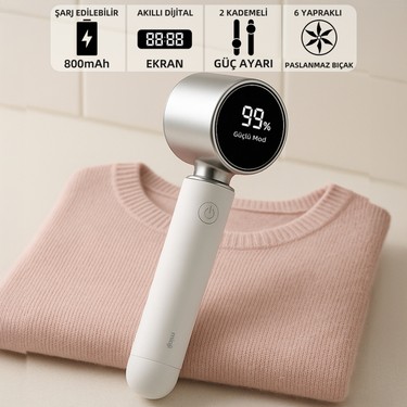 Mioji Mio LR6 Dijital Gösterge 800mAh Kablosuz Tüy Tiftik Fiyatı