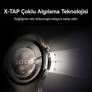 Huawei Watch 5 46MM (Huawei Türkiye Garantili) - Titanyum Fiyatı