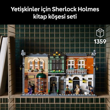 LEGO® Icons Sherlock Holmes: Kitaplık Dekoru 10351 - Fiyatı
