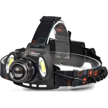 Hobimtek Kafa Lambası 6000 Lümen Şarjlı 3 Başlıklı Cree T6 Fiyatı