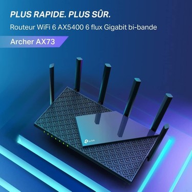tp-link Archer AX73 Wi-Fi 6ルーター TP-Link Archer AX73 | Dual-Band Wi-Fi 6 Router | Fiber Fiyatı