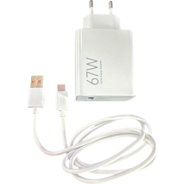 Blue Spectrum 67W 6.0A Hızlı Şarj Seti Usb-Typec Fiyatı