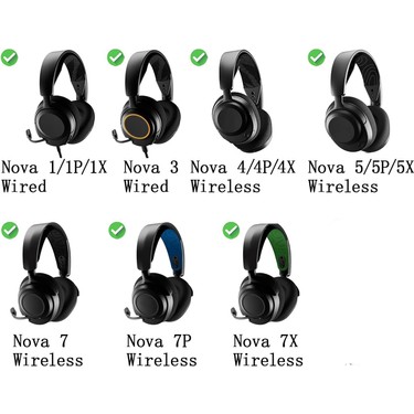 Steelseries Arctis Nova 1/1x/1p/3/4/4p Uyumlu Kulaklık Pedi, Fiyatı