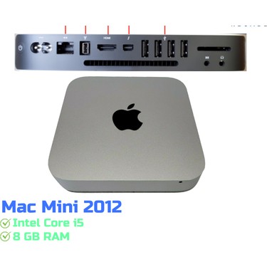 Apple Mac Mini 2012 A1347 I5-256GB SSD 8gb Ram - Outlet Fiyatı