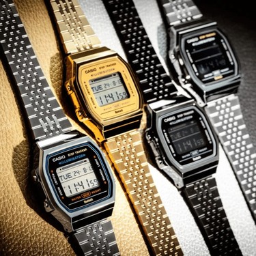 時計 CASIO ABL-100WE-1B Casio ABL-100WE-1BDF Retro Unisex Kol Saati Fiyatı