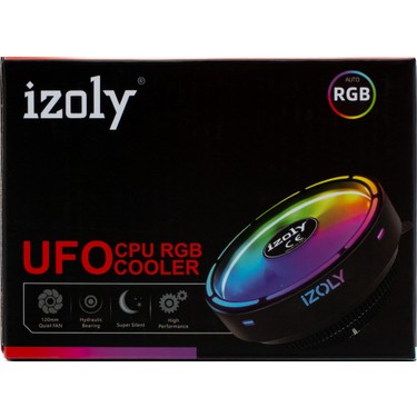 İzoly Izoly Ufo Rgb Fan 9yk Lga Fiyatı