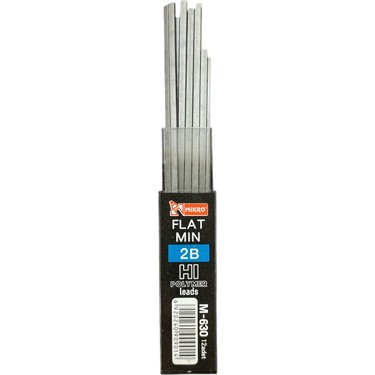 Mikro Sınav Kalemi Ucu 2b-Hı 12 Tüp 60 mm ( Yassı Uç ) Fiyatı