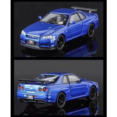 Alp Kids Nissan Skyline Gtr R34 Fast And Furious 1:24 Mavi Fiyatı