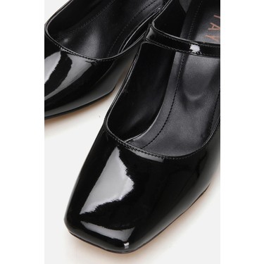 Yaya By Hotiç Mary Jane Siyah Kadın Kalın Topuklu Ayakkabı Fiyatı