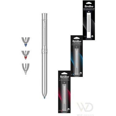 Scrikss - WizDesign 93 Trıo Multifonksiyon Krom (Tükenmez Fiyatı